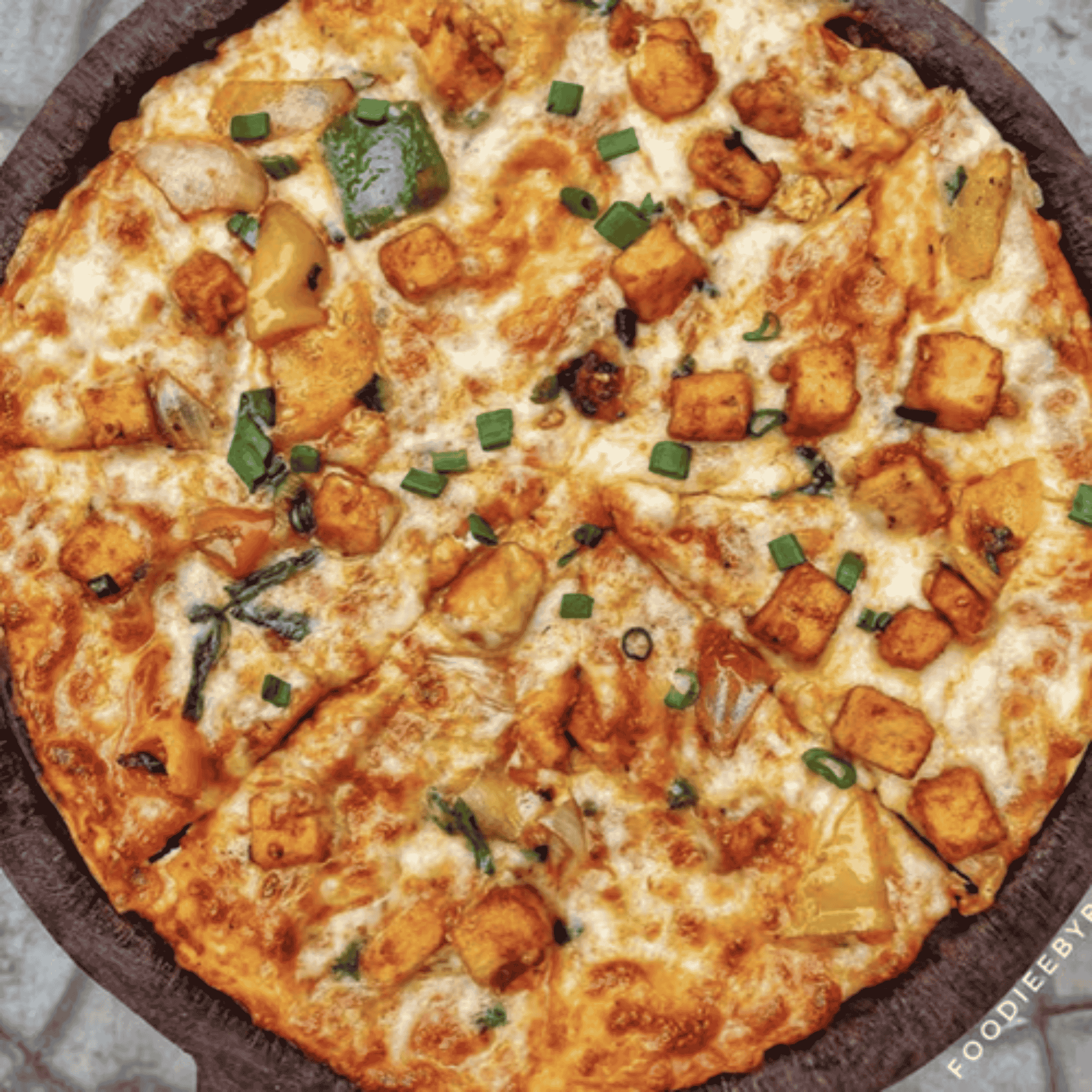 Paneer Tikka Pizza