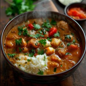 Fresh Chana Masala prepared with authentic ingredients, homemade Indian food, Chana Masala online delivery