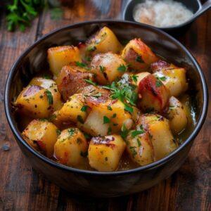 Fresh Dam Aloo Kashmiri prepared with authentic ingredients, homemade Indian food, Kashmiri cuisine online delivery