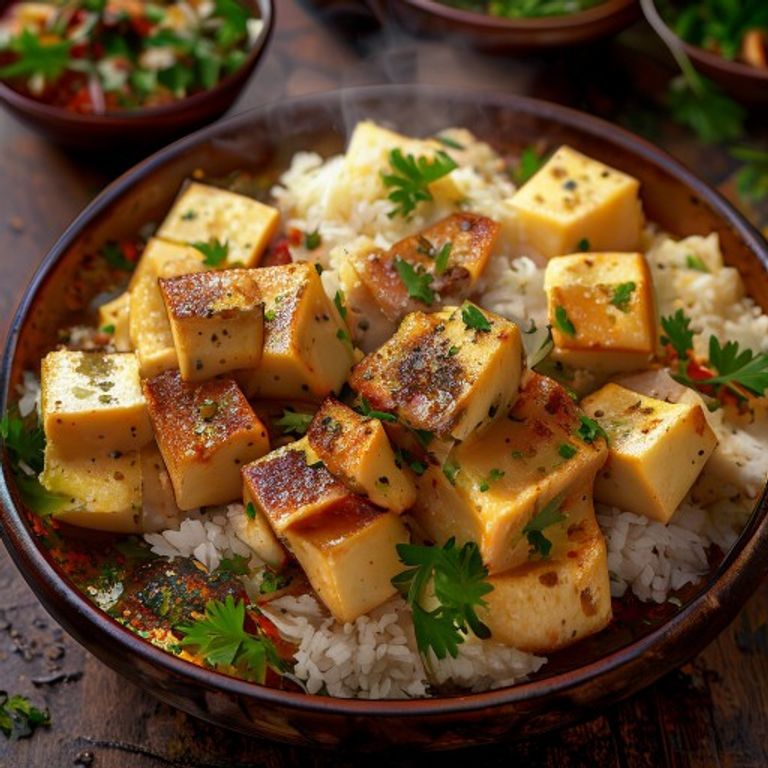 Fresh Paneer Bhujji prepared with authentic ingredients, homemade Indian food, Paneer Bhujji online delivery