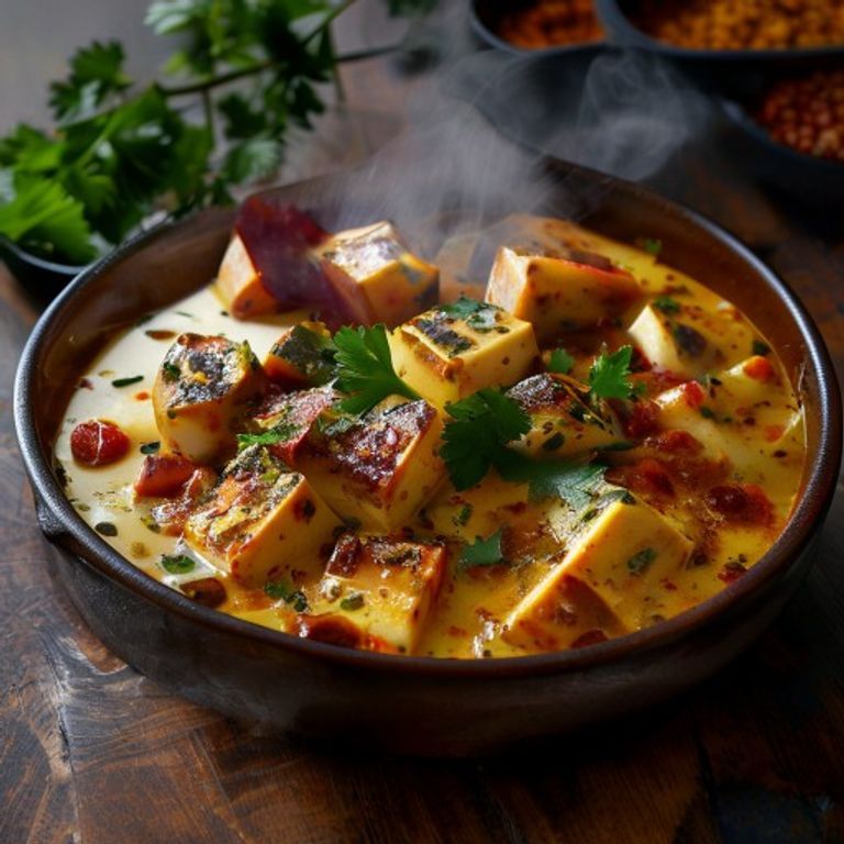 Fresh Paneer Butter Masala prepared with authentic ingredients, homemade Indian food, paneer butter masala online delivery