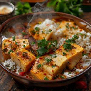 Fresh Paneer Do Pyaza prepared with authentic ingredients, homemade Indian food, Paneer Do Pyaza online delivery
