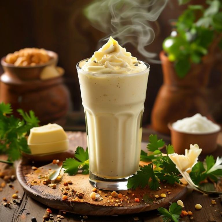 Fresh Vanilla Shake prepared with authentic ingredients, homemade Indian food, vanilla shake online delivery